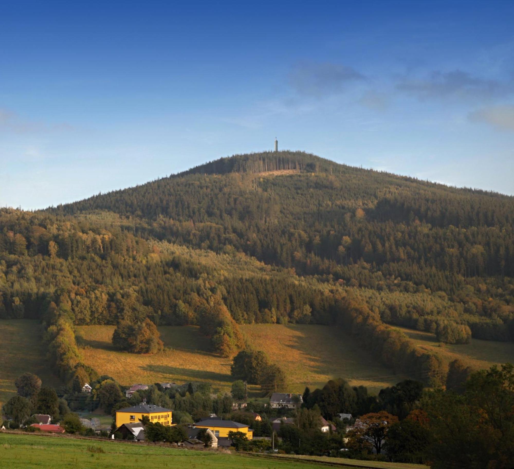Hotel Zlaty Chlum Česká Ves Dış mekan fotoğraf